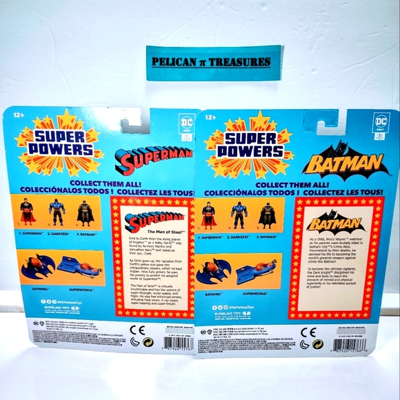 DC Super Powers Batman and Superman Bundle - Picture 4 of 6